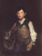 Frank Duveneck The Whistling Boy oil painting